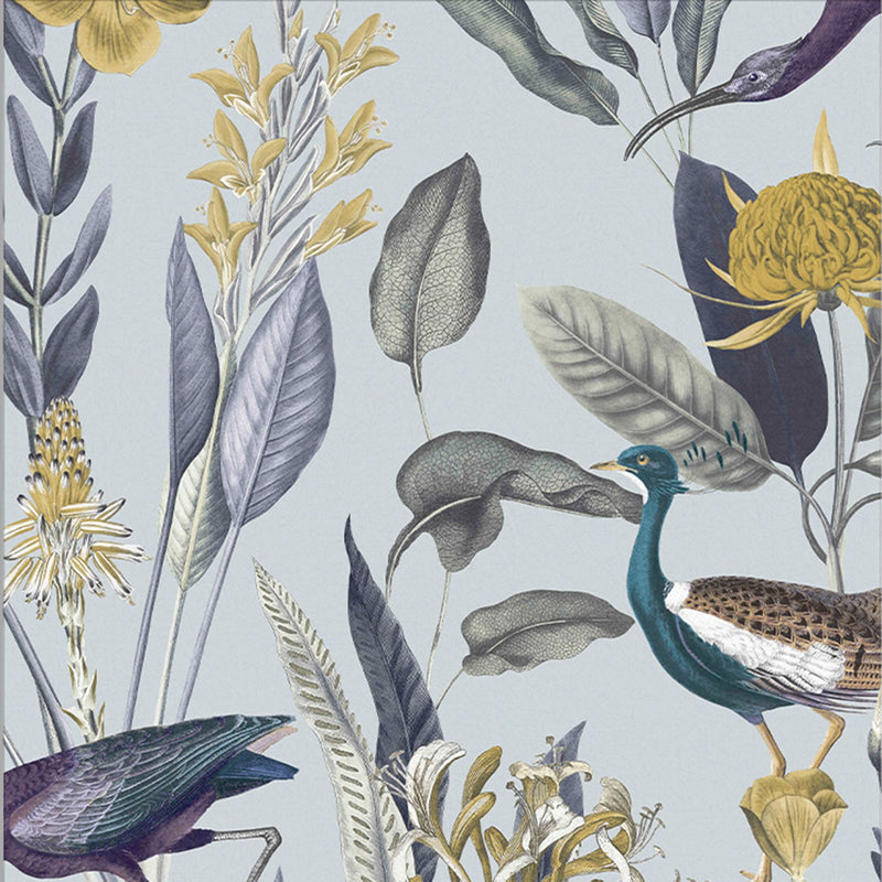 media image for sample glasshouse wallpaper in soft grey from the exclusives collection by graham brown 1 245