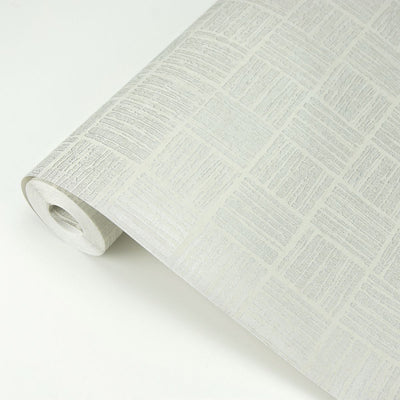 product image for Glint Distressed Geometric Wallpaper in Cream from the Polished Collection by Brewster Home Fashions 72