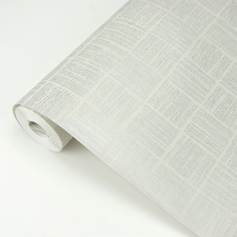 media image for Glint Distressed Geometric Wallpaper in Cream from the Polished Collection by Brewster Home Fashions 287
