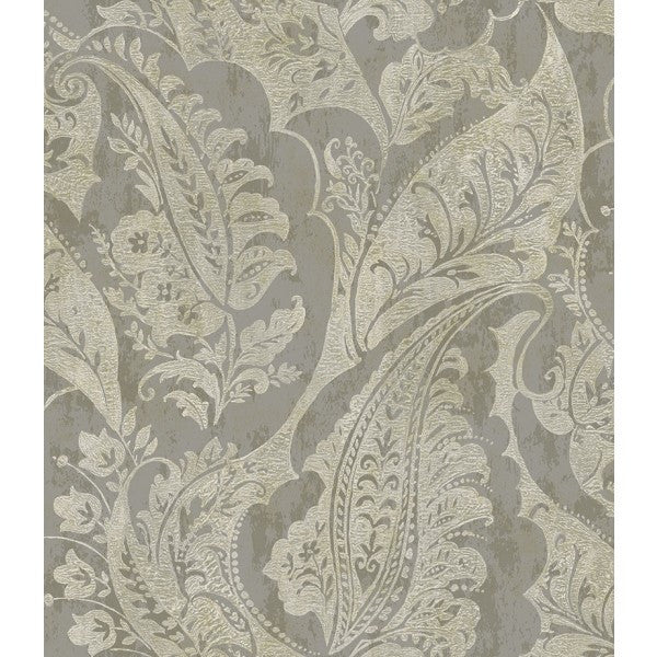 media image for Glisten Wallpaper in Dark Grey and Neutrals by Seabrook Wallcoverings 264
