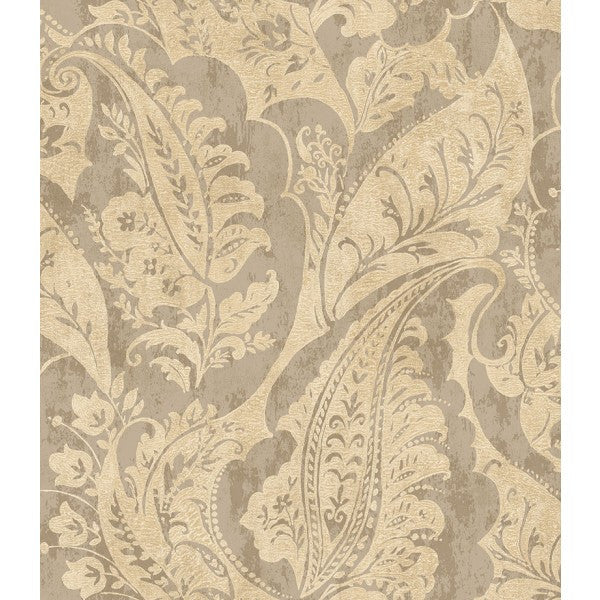 media image for sample glisten wallpaper in grey and beige by seabrook wallcoverings 1 279