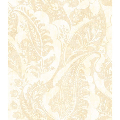 product image of sample glisten wallpaper in ivory and taupe by seabrook wallcoverings 1 542