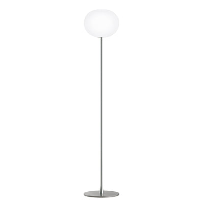product image for Glo-Ball Glass and steel Floor Lighting in Various Colors & Sizes 95