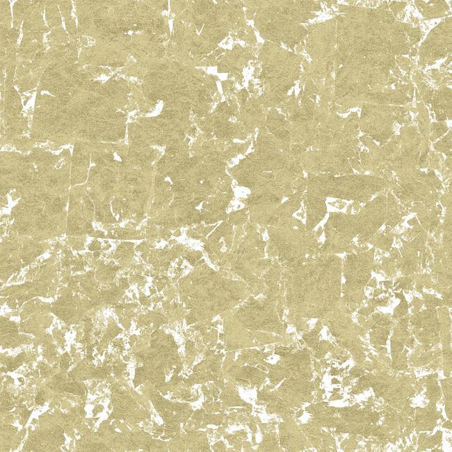 media image for Gold Leaf Peel & Stick Wallpaper in Gold by RoomMates for York Wallcoverings 222