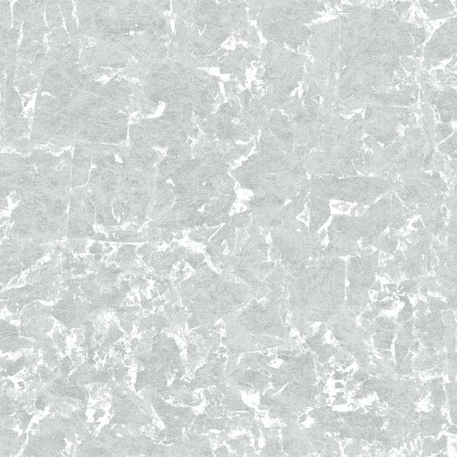 media image for sample gold leaf peel stick wallpaper in silver by roommates for york wallcoverings 1 240
