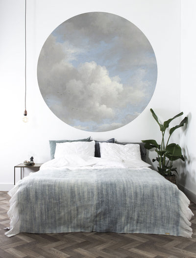 product image for Golden Age Clouds Wallpaper Circle by KEK Amsterdam 83