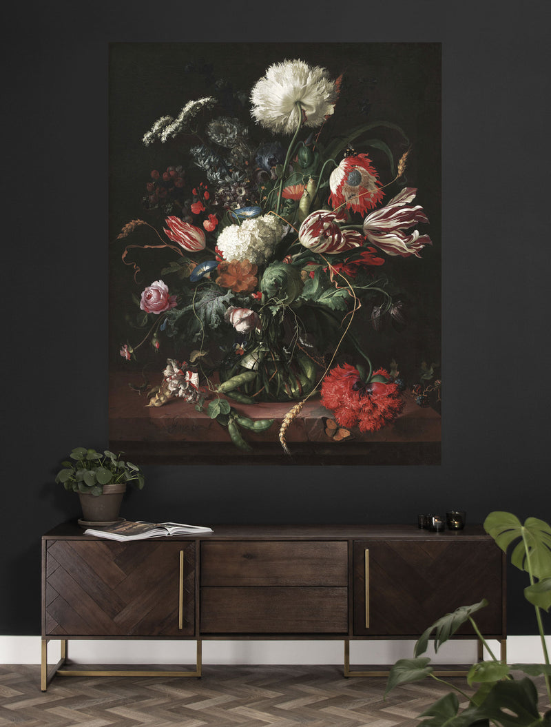 media image for Golden Age Flowers 017 Wallpaper Panel by KEK Amsterdam 276