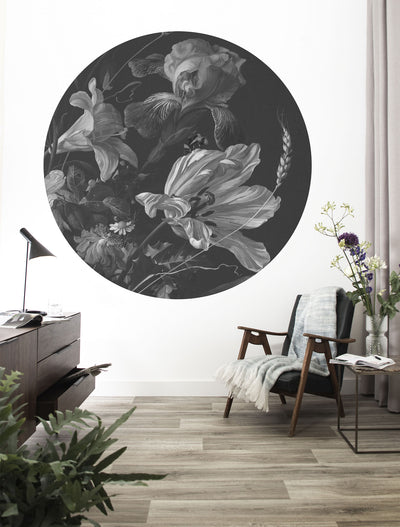 product image for Golden Age Flowers Wallpaper Circle by KEK Amsterdam 17