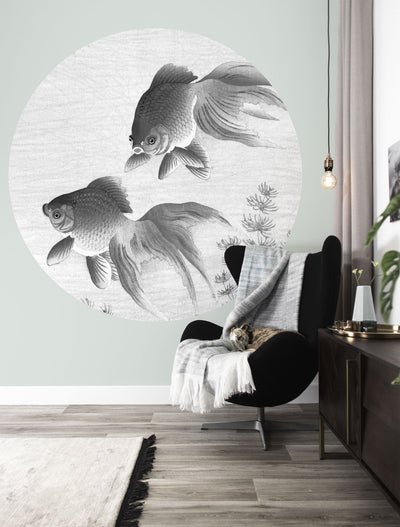 product image for Goldfish 005 Wallpaper Circle by KEK Amsterdam 21