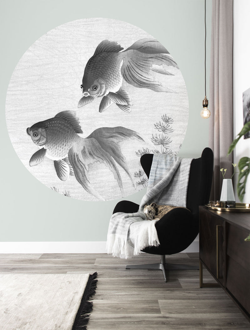media image for Goldfish 005 Wallpaper Circle by KEK Amsterdam 224