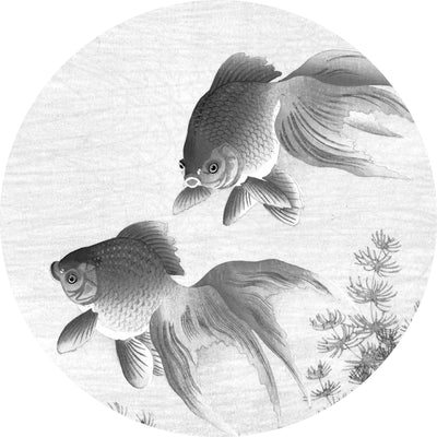 product image for Goldfish 005 Wallpaper Circle by KEK Amsterdam 12