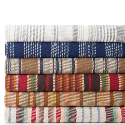 product image for gradation ticking blanket by annie selke grtq 2 95