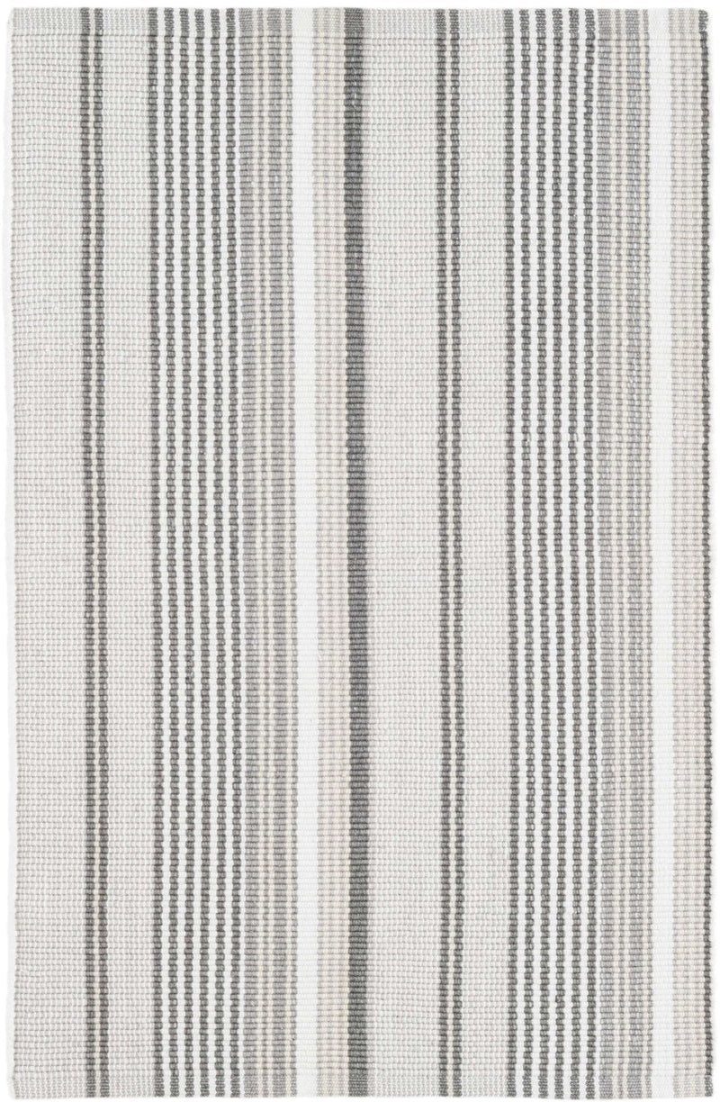 media image for gradation ticking woven cotton rug by annie selke rda285 2512 1 215