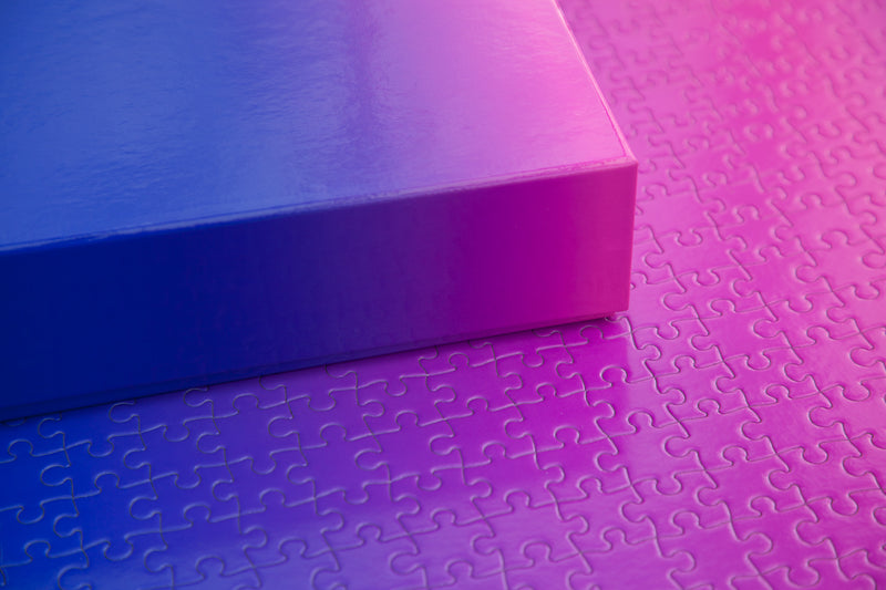media image for Gradient Puzzle in Pink & Blue design by Areaware 232