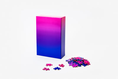 product image for Gradient Puzzle in Pink & Blue design by Areaware 4