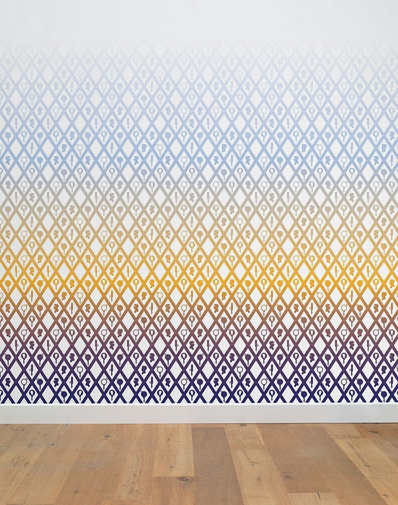 media image for Gradient Wall Mural in Multicolor by Thomas Eurlings for NLXL Lab 243