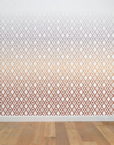 product image for Gradient Wall Mural in Pink by Thomas Eurlings for NLXL Lab 59