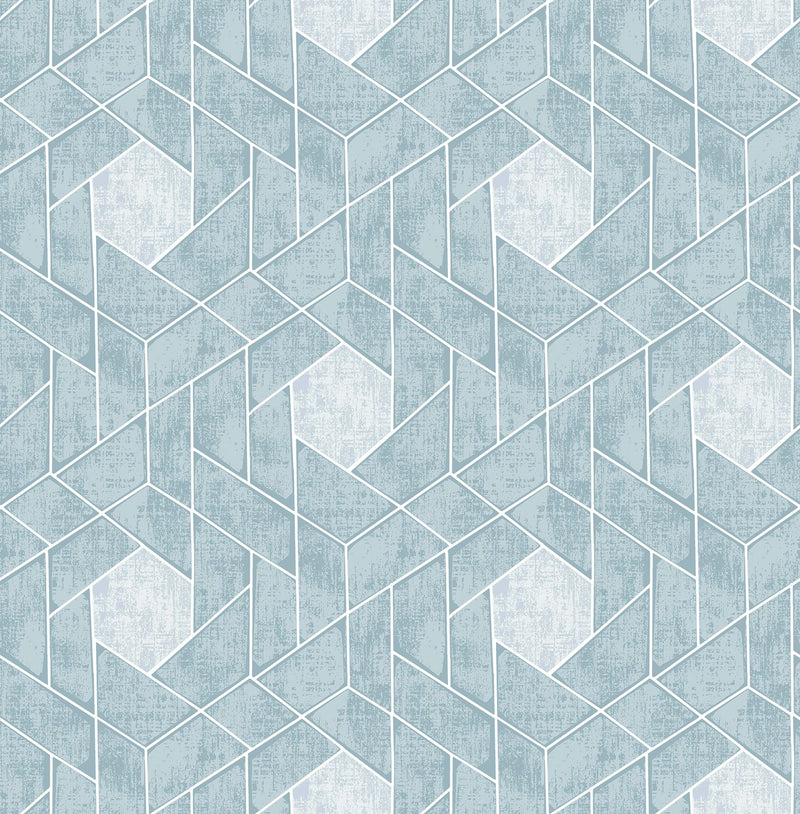 media image for sample granada geometric wallpaper in aqua from the scott living collection by brewster home fashions 1 248