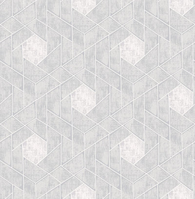 product image of sample granada geometric wallpaper in light grey from the scott living collection by brewster home fashions 1 59
