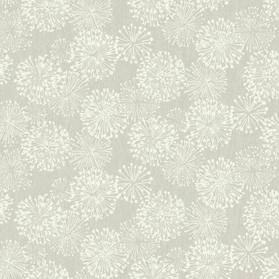 product image of sample grandeur wallpaper in silver from the botanical dreams collection by candice olson for york wallcoverings 1 596