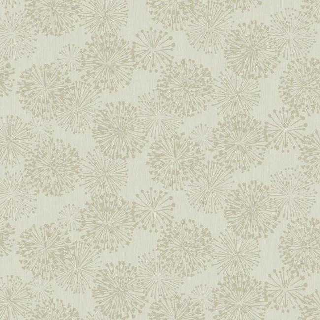 media image for Grandeur Wallpaper in Taupe from the Botanical Dreams Collection by Candice Olson for York Wallcoverings 298