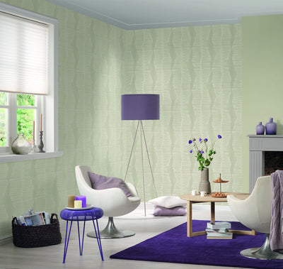 product image for Graphic Stripes Wallpaper in Beige and Grey design by BD Wall 73