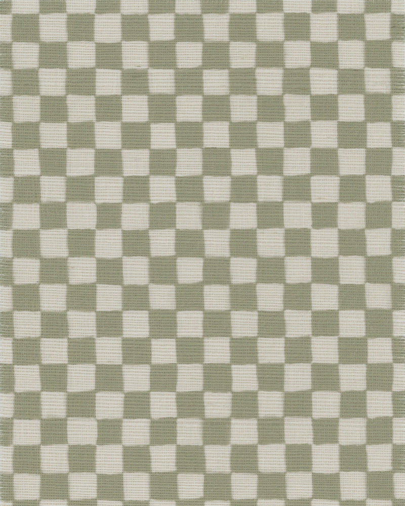 media image for Checker Grasscloth Olive Wallpaper 29