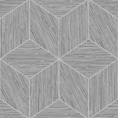 product image of sample grasscloth geo wallpaper in grey from the exclusives collection by graham brown 1 514