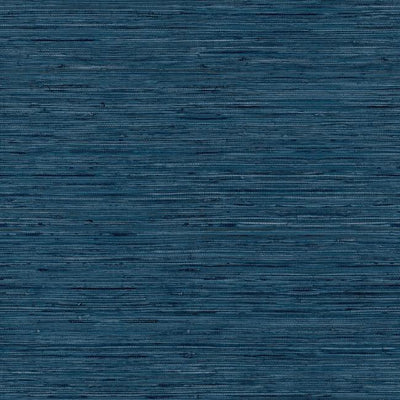 product image of Grasscloth Peel & Stick Wallpaper in Blue by RoomMates for York Wallcoverings 569