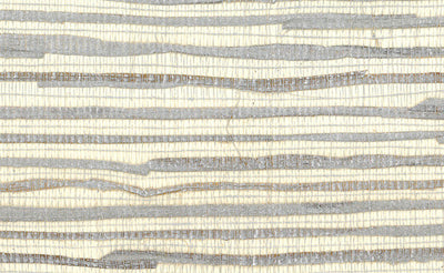 product image of Grasscloth Wallpaper in Metallic and Ivory design by Seabrook Wallcoverings 585