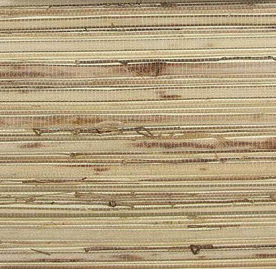 product image of Grasscloth Wallpaper in Tan and Ivory from the Winds of the Asian Pacific Collection by Burke Decor 50