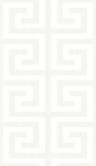 product image for Greek Key Wallpaper in Pearl and Ivory from the Essential Textures Collection by Seabrook Wallcoverings 17
