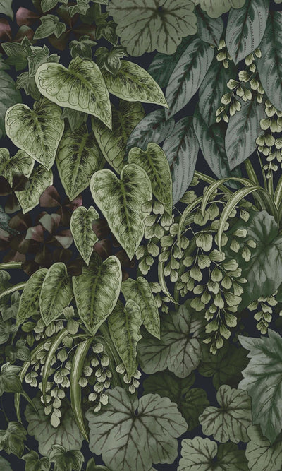 product image for Navy Bold Living Walls Botanical Wallpaper by Walls Republic 19