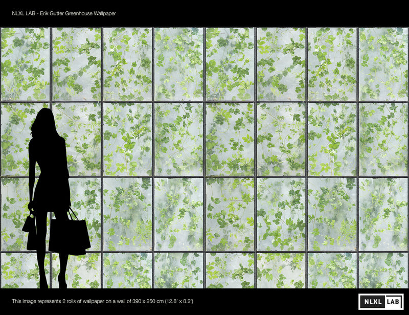 media image for Greenhouse Wallpaper design by Erik Gutter for NLXL 227