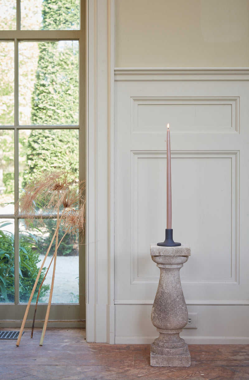 media image for Greige Taper Candles in Various Sizes 239