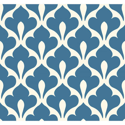 product image of Grenada Wallpaper in Blue from the Tortuga Collection by Seabrook Wallcoverings 571