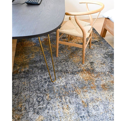 product image for Grey Fado Granite-Inspired Area Rug 38