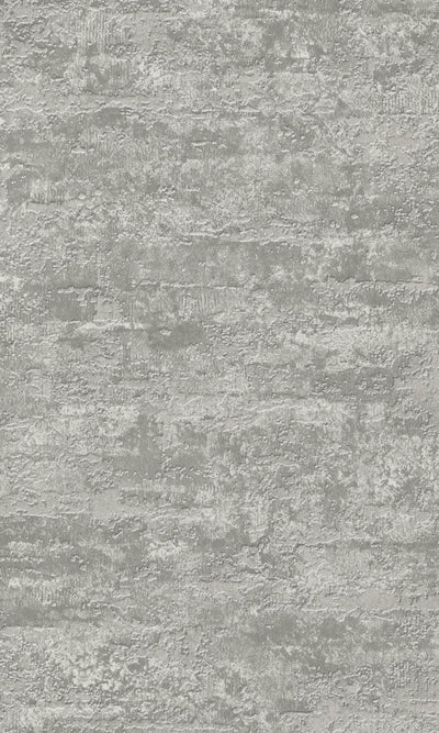 product image of Concrete Scratched Wallpaper in Grey Metallic by Walls Republic 525