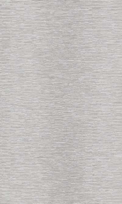 product image of Plain Textured Horizontal Line Wallpaper in Grey by Walls Republic 59