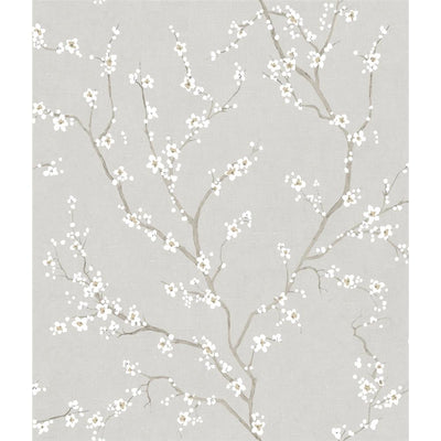 product image for Grey Cherry Blossom Peel & Stick Wallpaper by RoomMates for York Wallcoverings 1