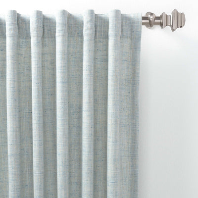 product image of greylock soft blue indoor outdoor curtain panel by annie selke pc3052 pnl120 1 585