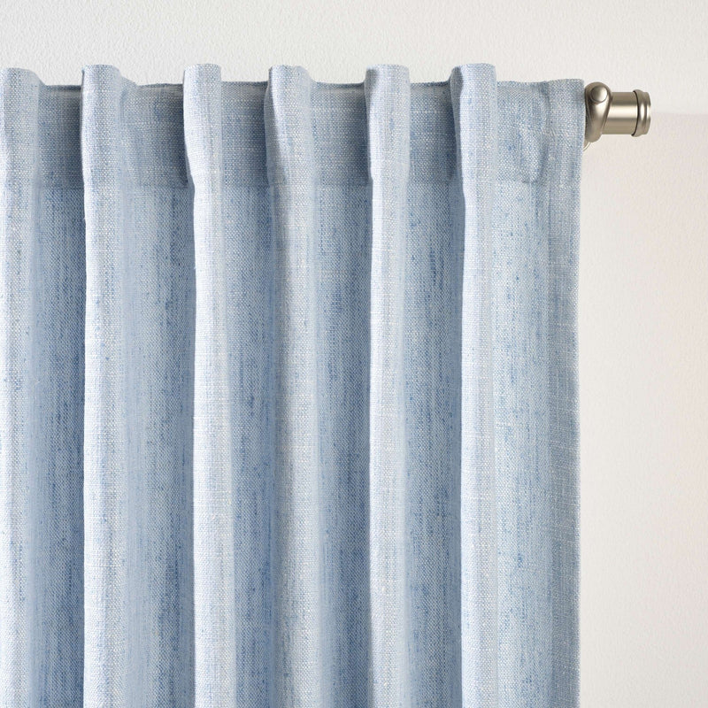 media image for greylock soft french blue indoor outdoor curtain panel by annie selke pc3738 pnl120 1 284