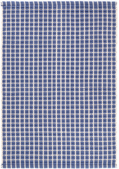 product image for gridiron denim indoor outdoor rug by annie selke da1053 1014 1 48