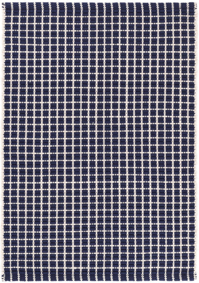 product image for gridiron navy indoor outdoor rug by annie selke da1054 1014 1 70