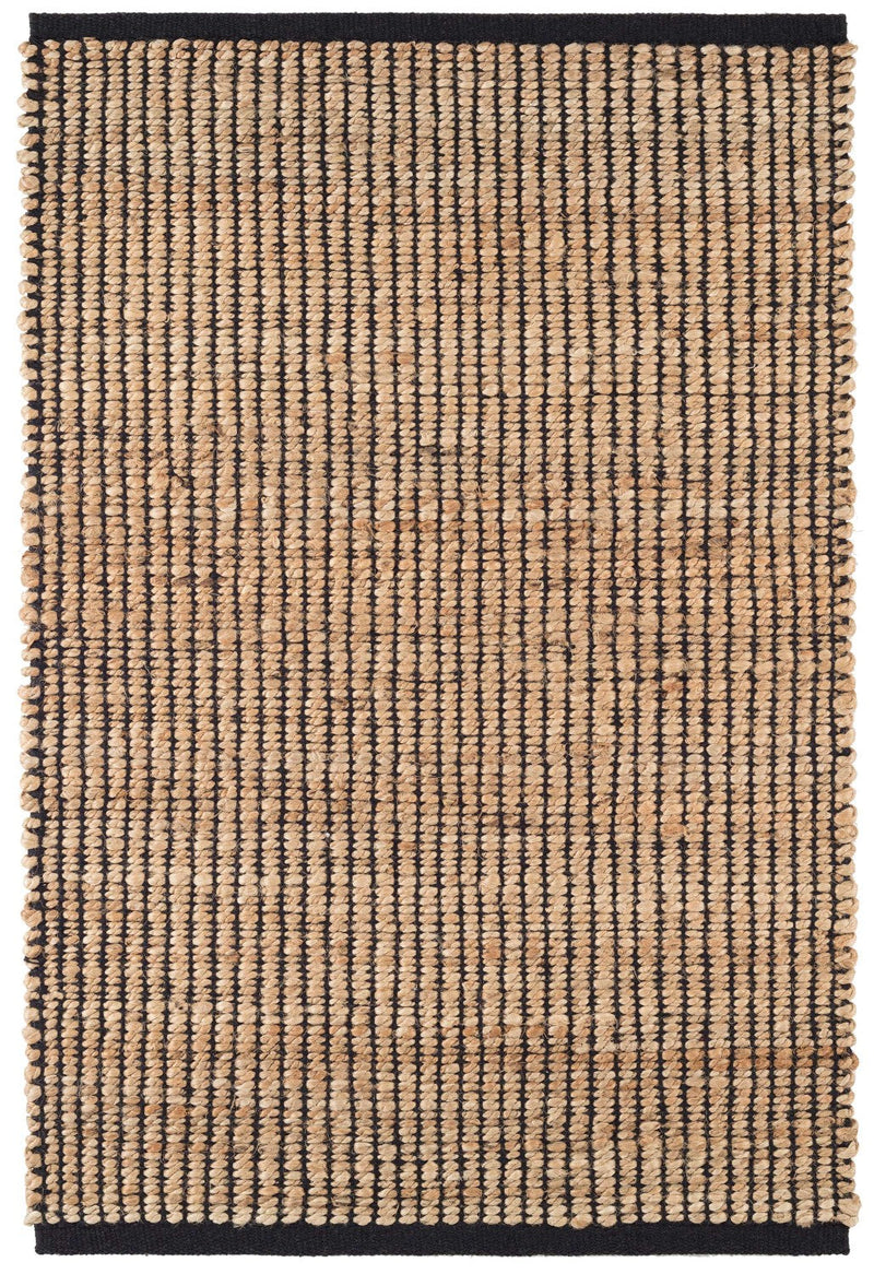 media image for gridwork black woven jute rug by annie selke da975 258 1 290