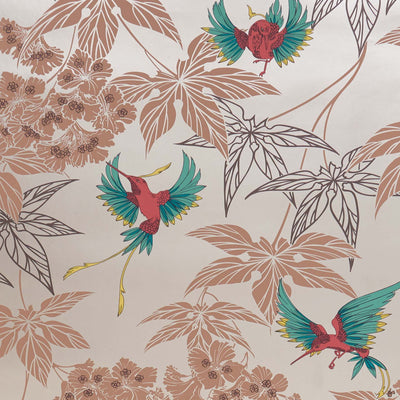 product image for Grove Garden Wallpaper in Copper and Brick Red from the Folium Collection by Osborne & Little 0