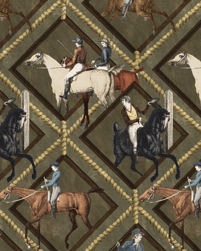 media image for sample gymkhana grey wallpaper from the derby collection by mind the gap 1 299