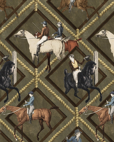 product image of Gymkhana Grey Wallpaper from the Derby Collection by Mind the Gap 581