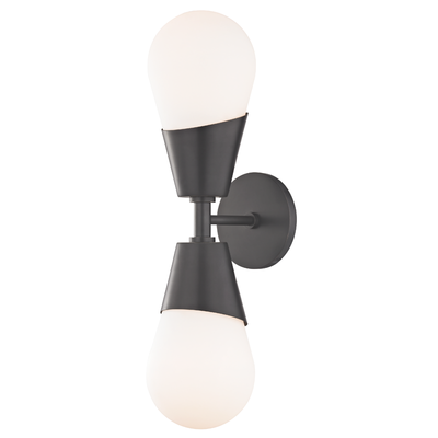 product image for cora 2 light wall sconce by mitzi 2 93