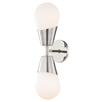 product image for cora 2 light wall sconce by mitzi 3 59